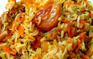 Плов из курицы в мультиварке